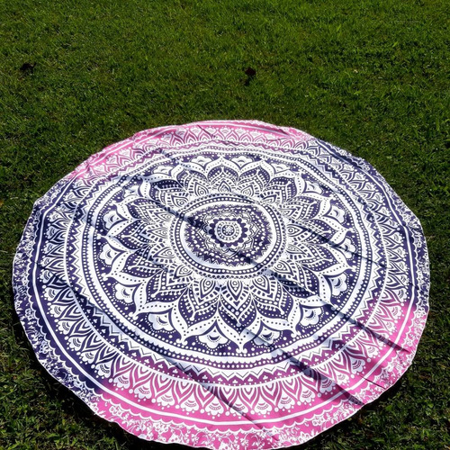 Roundie Mandala Tela Multiusos Yoga Colgante Bohemio Chakras