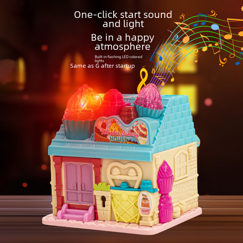 Qf2914-delicious Bakery - Set De Juego Mini Princess Villa C