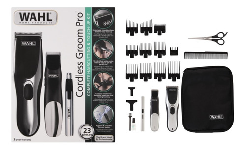 Maquina Wahl Kit Cordless Gromm Pro 23 Piezas 09649-2168