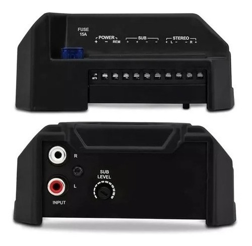 Amplificador para autos, pickups & suv Stetsom Iron IR 280.3 clase D con 3 canales y 280W