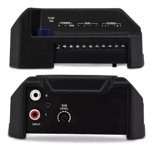 Amplificador para autos, pickups & suv Stetsom Iron IR 280.3 clase D con 3 canales y 280W