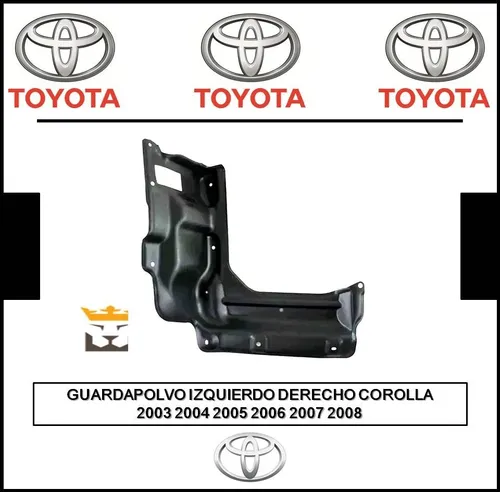 comprar Carter Guardapolvo Corolla 2003 2004 2005 2006 2007 2008