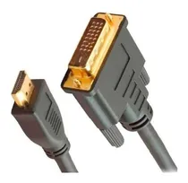 Comprar Cabo Dvi Macho X Hdmi Macho - Dvi D Dual 24+1 Pinos 1.5 Mts