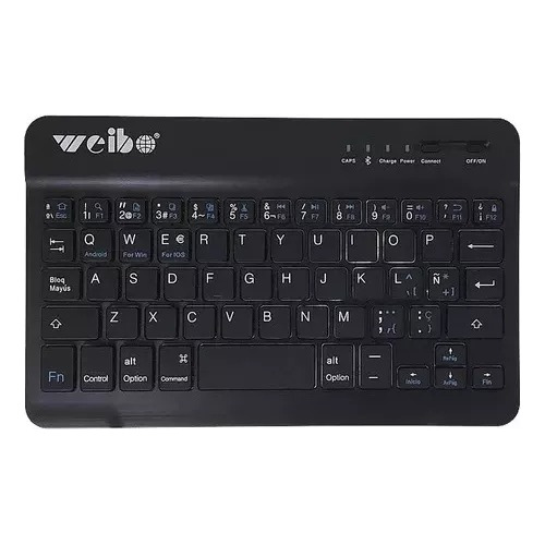 Teclado Mini Bluetooth Ultra Delgado Weibo Wb-3000 Bluetooth