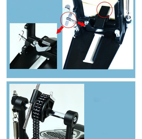 Pedal De Bombo, Piezas De Percusión, Pedal Antideslizante