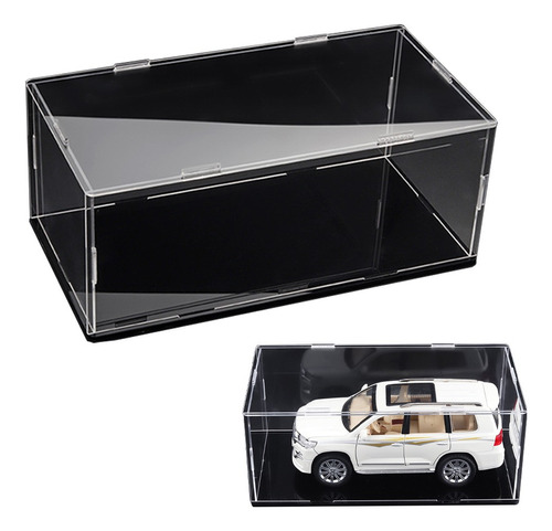 1pcs Vitrina Metálica Para Maquetas Coches En Miniatura 1/24