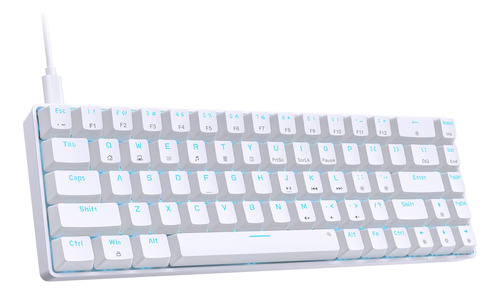 Dierya T68se - Teclado Mecanico Al 60 %, Retroiluminado Con