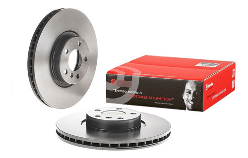 (1) Disco Ventilado Izq O Der Del Bmw X5 14/18 Brembo