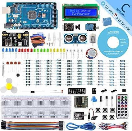 Sunfounder Mega 2560 R3 Proyecto De Super Starter Kit Con Me