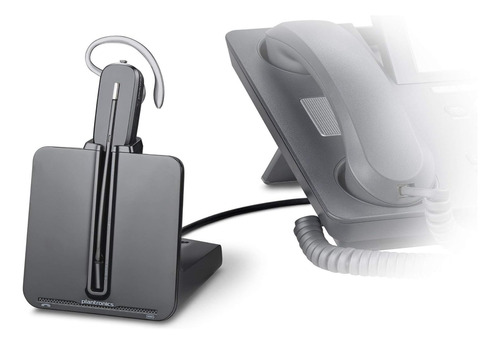 Auriculares Plantronics Cs540 Mono Black Con Batería De 7 Ho