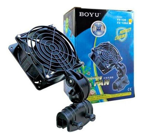 Mini Ventilador Boyu Fs-120 Com Haste Flexível