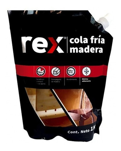 Cola Fría 1kg Bolsa Rex Mimbral