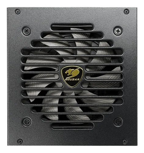 Fuente Gamer Cougar Gex750 750w 80 Plus Gold Modular Color Negro