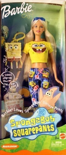 Mattel Barbie Loves Spongebob Squarepants - Pop Culture