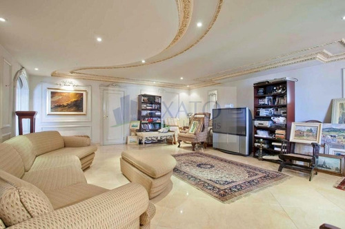 Imagem 7 de 15 de Excelente Apartamento Com 500m², No Melhor De Higienópolis, Localização Privilegiada. - Em11733