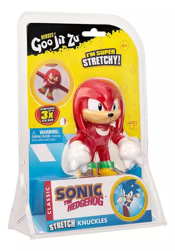 Boneco Elástico que Estica Sonic Classico - Goo Jit Zu