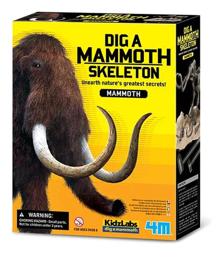 Juego Educativo 4m Excavación Del Esqueleto De Un Mamut