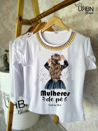 blusa evangélica no mercadolivre