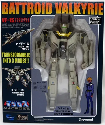 Figura Vf-1s Roy Focker Standard Battroid Valkyrie Robotech