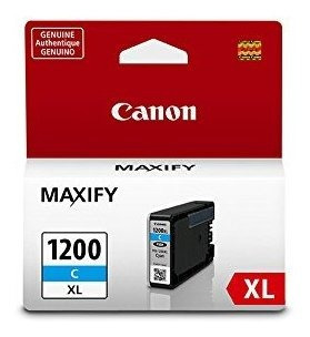 Impresion Canon Ink Maxify Pgi 1200 Xl Cyan Pigment