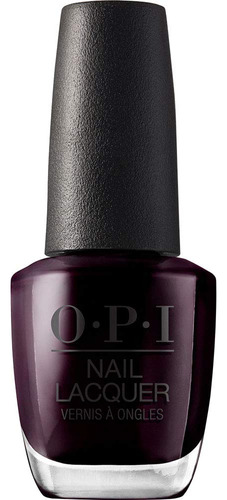 Esmalte De Uñas Opi Black Cherry Chutney Dark Red Pearl Vega