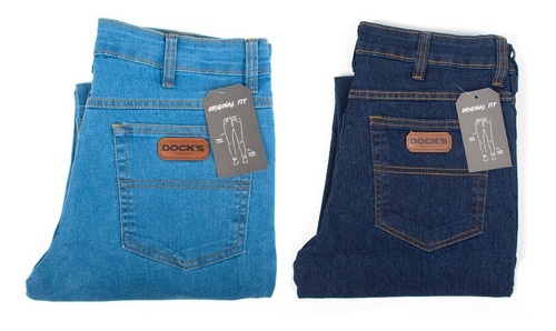 Kit 2 Calças Jeans Docks Western Escolha As Cores!!!