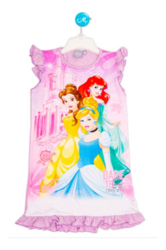 Camisón Infantil Princesas Disney