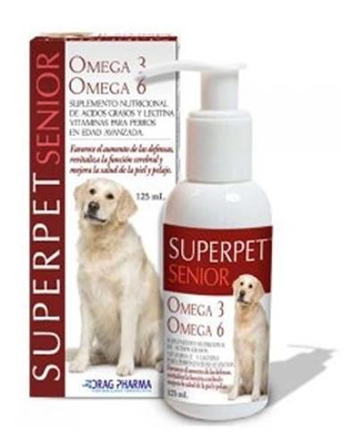 Superpet Senior Aceite Omega 3 Y 6 125 Ml