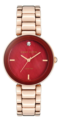 Reloj De Pulsera Anne Klein Rose Gold Collection Ak1362byrg