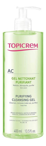 Topicrem Gel Limpiador Purificante Ac 13.5 Fl Oz