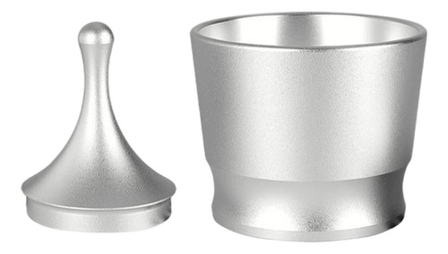 Taza Dosificadora De Espresso, Taza Para Recoger Polvo Plata