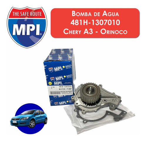 Bomba De Agua Chery A3 Orinoco 1.8 Tiggo 2.0 Tiuna X5 Mpi ®