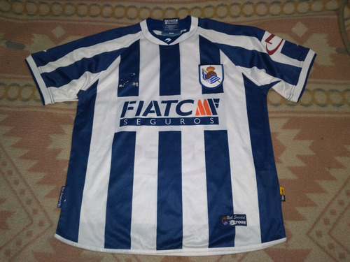 Camiseta Real Sociedad Astore Oficial Talle S 2004