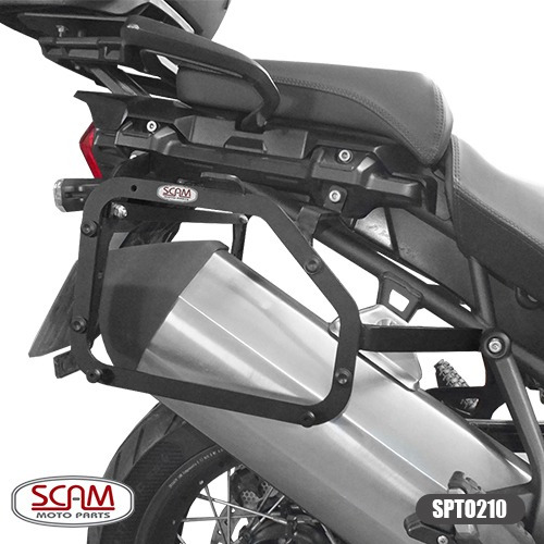 Imagem 2 de 5 de Suporte Baú Lateral Tiger1200 Explorer 2012+ Spto210 Scam
