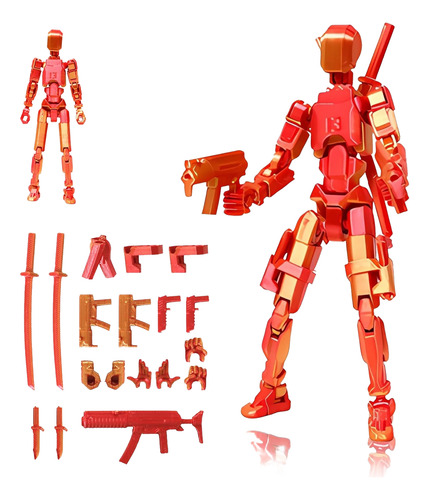 Robot Impreso 3d / Misíon 13 / Dummy 13 Armado + Acesorios