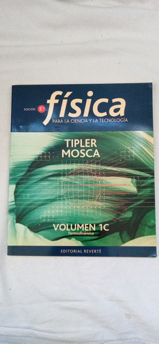 Fisica Volumen 1c Termodinamica Tipler Mosca