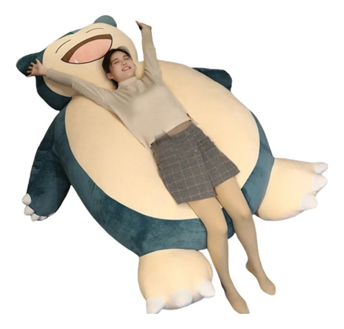 Peluche Snorlax Gigante 130 Cm | Pokemon Felfa | Sin Relleno