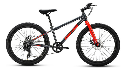 Bicicleta Benelli - M22 1.0 Adv Al 24 Color Gris Oscuro Rojo