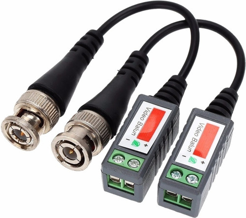 Par Balun Pasivo Bnc A Cable Utp Cctv