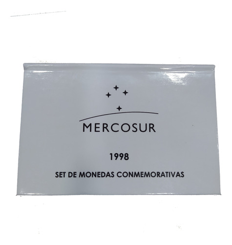 Set Monedas Conmemorativas Mercosur 1998 S/ Monedas