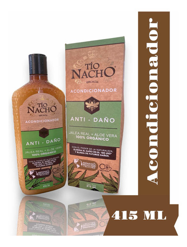 Acondicionador Tío Nacho 415ml Anti - Daño