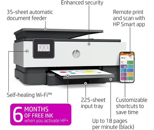 Hp Officejet All In One Wireless Color Inkjet Printer