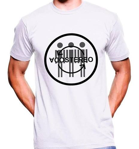 Camiseta Premium Dtg Rock Estampada Soda Stereo 04