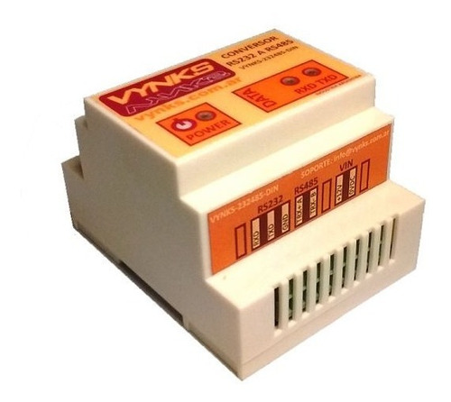 Conversor Rs232 Rs485 Industrial Riel Din 12v 24v