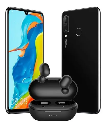 Combo Huawei P30 Lite + Audífonos Haylou Gamer Negros