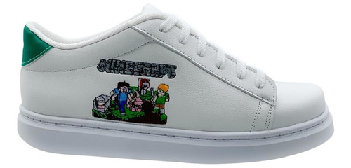 Tenis En Tendencia Para Niño Hombre Juvenil Diseño Minecraft