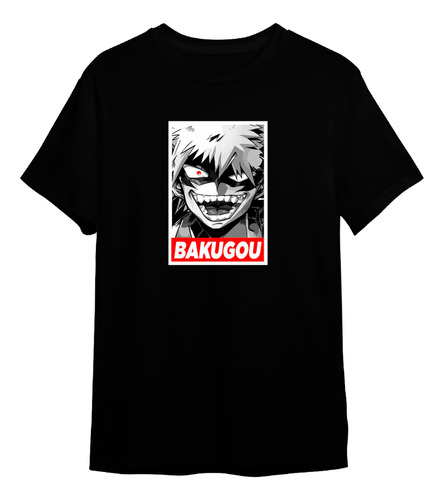 Camisetas Personalizadas My Hero Academia Bakugo Ref: 0070