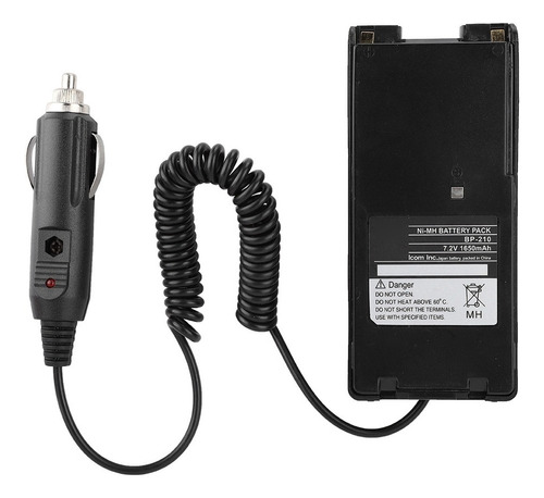 Eliminador De Batería De Dos Vías Para Icom Ic-v8 V82 A6 A24