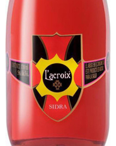 Pack De 6 Sidra Lacroix Rosada 1.75 L