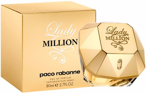 Perfume Importado De Mujer Lady Million Edp 80ml